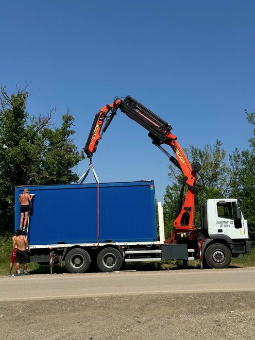 Камион с кран, превоз на строителни материали и други, товаро-разтоварване на труднодостъпни места