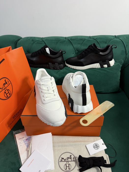 Adidasi Hermes piele naturala 100% Full Box colectie noua