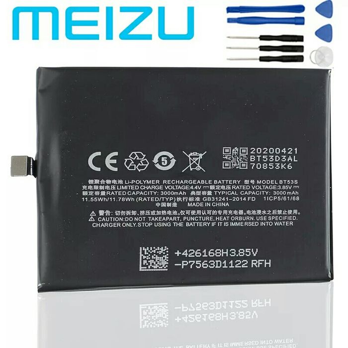 Продавам оригинална батерия за Meizu 6 pro и meizu 6s pro