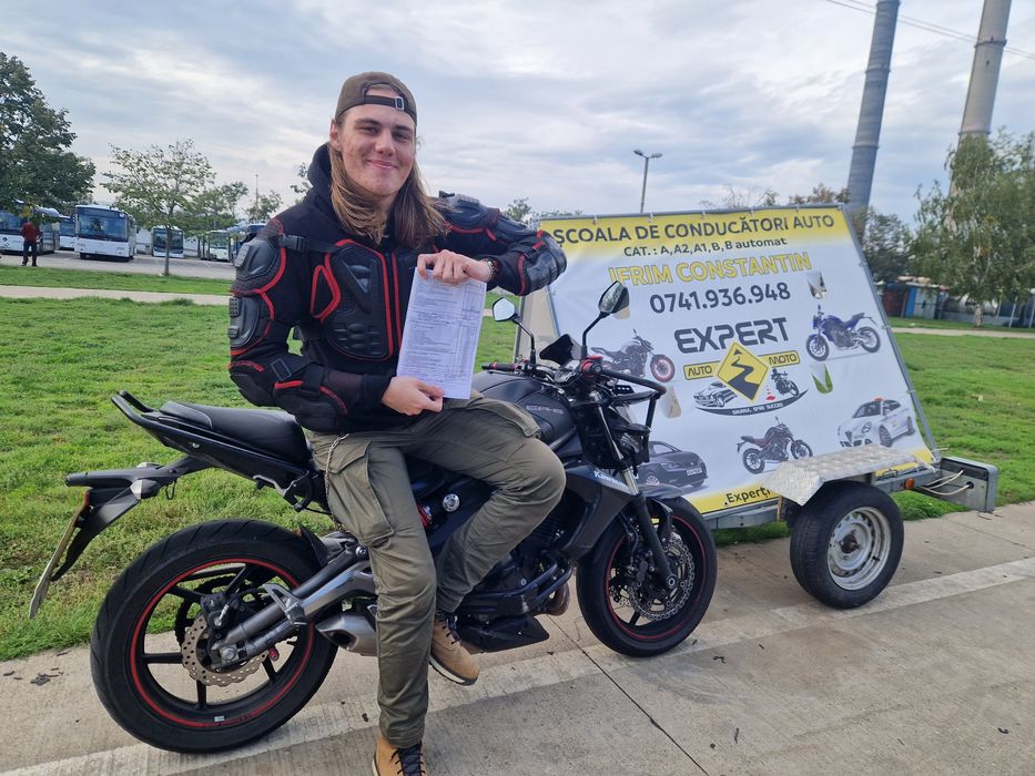 Școală de șoferi MOTO A, A2,A1,B,B-automat