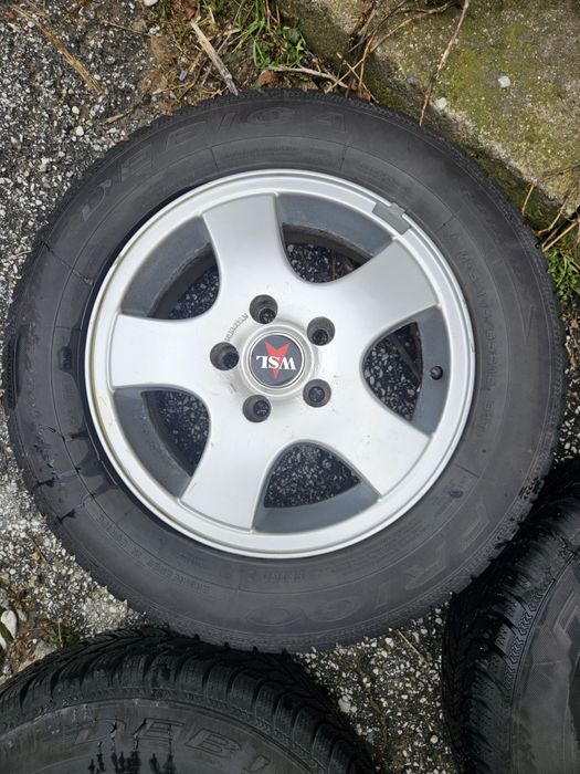 Джанти с гуми 15, 5х112, Audi, Vw, Мерцедес