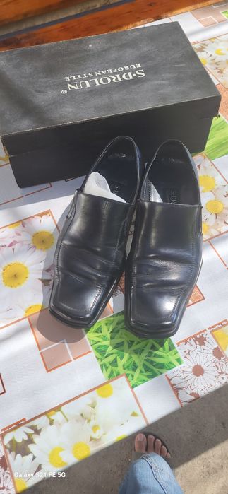 Туфли кожанные,черные