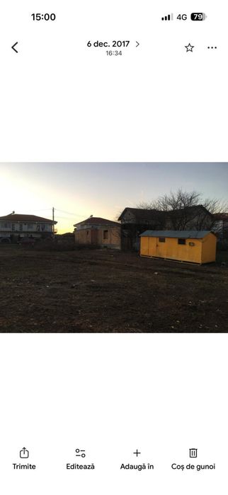 Magazie din fier 6x2.5m