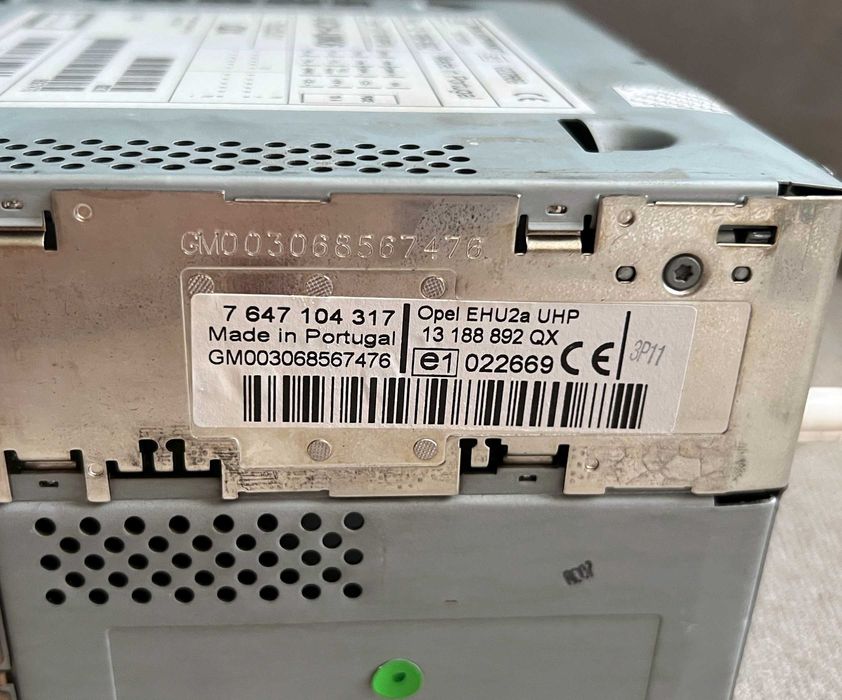 Radio CD original Opel CD 30 MP3 Blaupunkt compatibi Astra Corsa Tigra