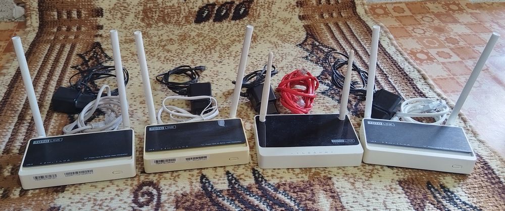 Рутери Totolink,Tplink,Dlink
