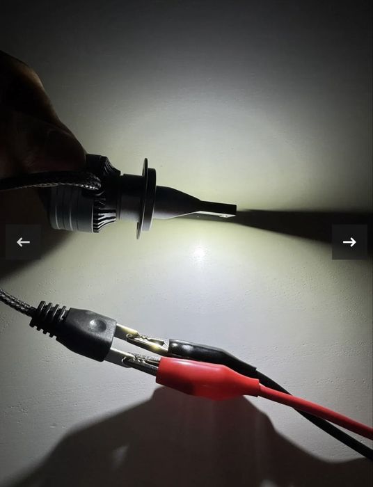 Set 2 Becuri LED Auto V68 H7, Canbus - 180W, 16.000LM, 6000K