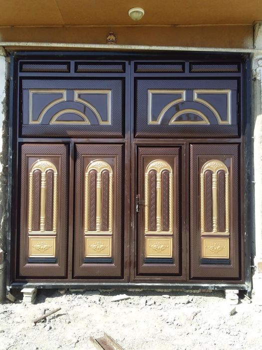 Darvoza, temir panjara, temir stol stullar