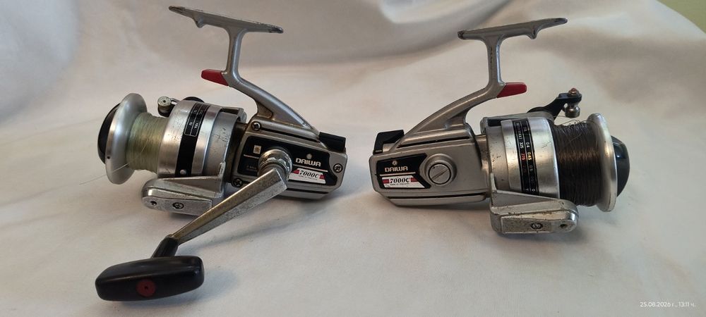 Легендарен комплект 2 бр. Daiwa 7000C (Silver Series) — Големи, мощни и безупречни!
