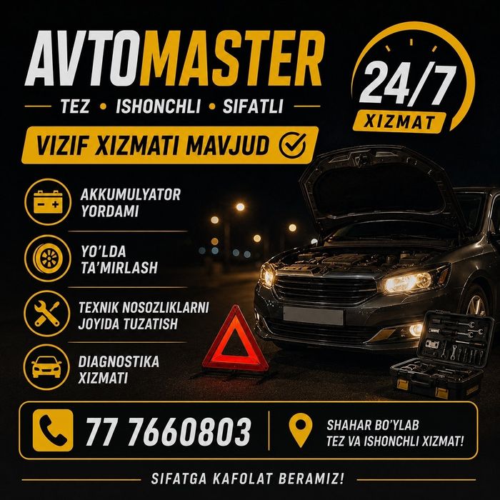 Benzanasos avto vizof hizmati 24 7 Avto Vizov avto usta avto vizif
