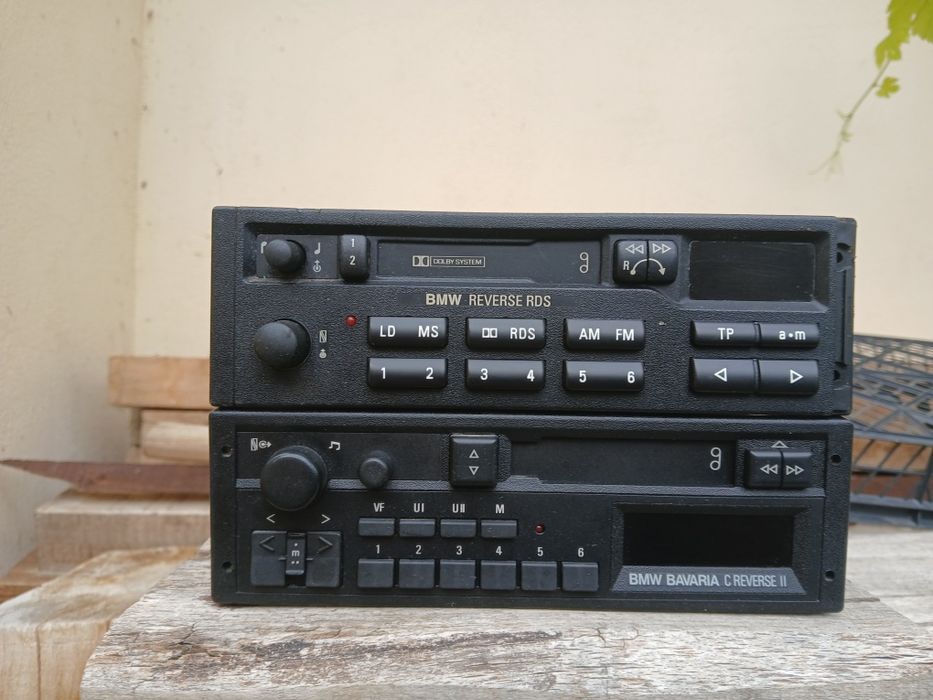 Оригинални ретро радиа за Bmw E30.E32.E-34.E36.Е28.- BMW-Bavaria  C-Reverse ||.BMW Reverse RDS..