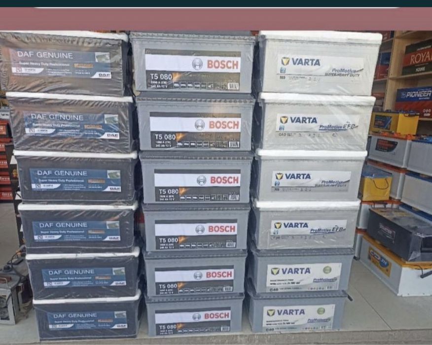 Kotta moshinalarga akumlyatorlar bor