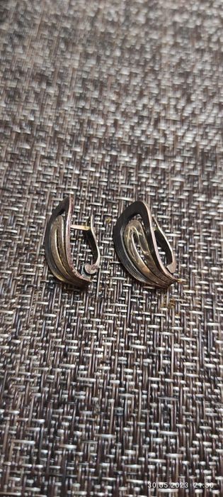 Дамски сребърни обеци 4 гр, проба 925