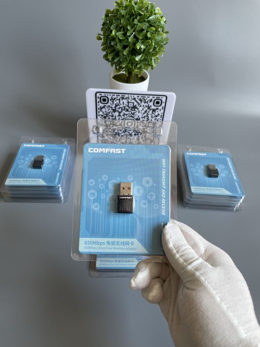 Беспроводной USB WI-FI адаптер для ПК Comfast