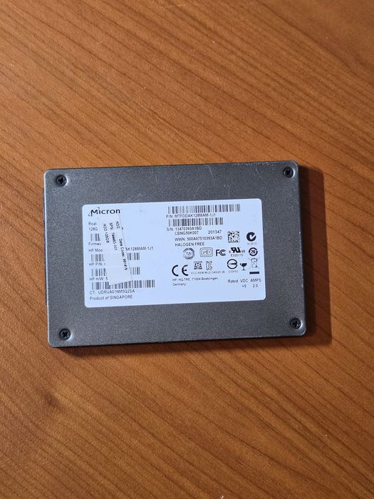 SSD 120GB 2,5" sata