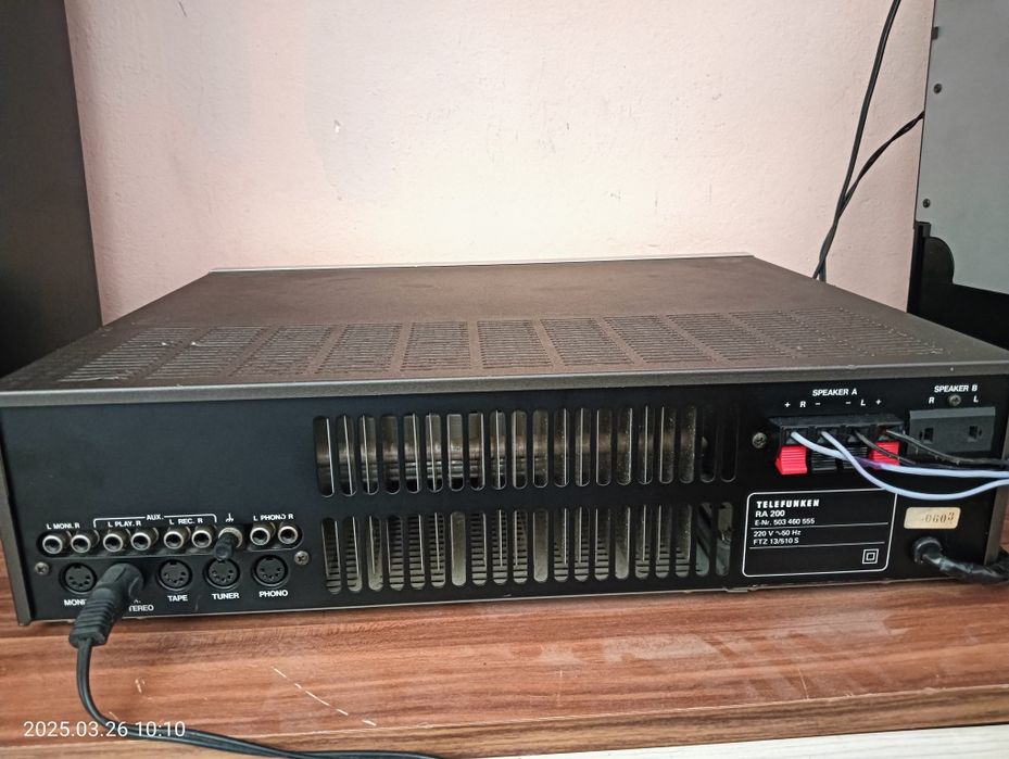 Telefunken RA 200 vechi