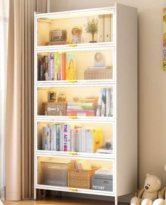 Полка для книг-журналов/Kitob-jurnallar uchun javon/с ящиками-tortmali