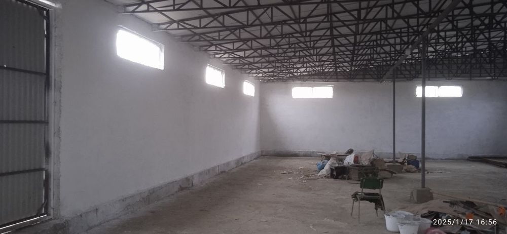 Ишлаб чикариш цехига склад товукхона молхонага мос бино сотилади