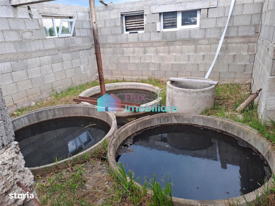 Casa cu teren si doua pastravarii in Fantana Mare