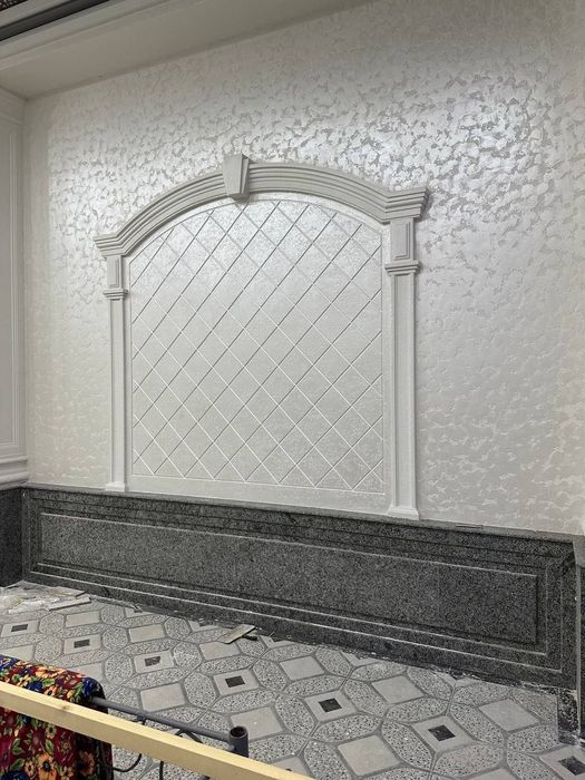 травертин фасад..