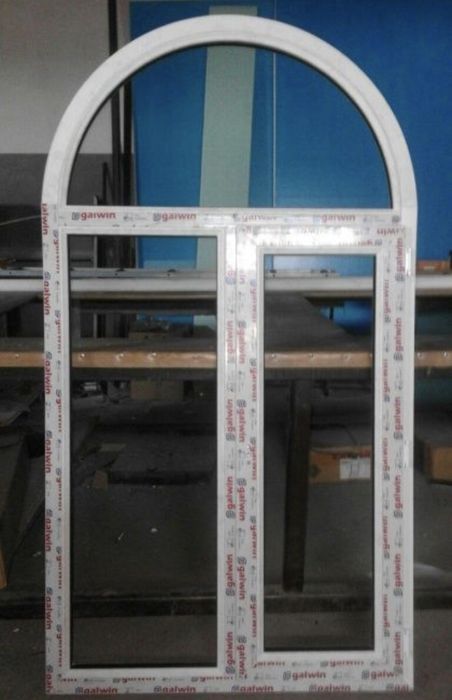 Изготовление окон двери витражей