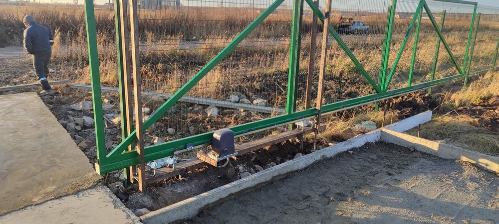Автоматический привод для откатные ворот
