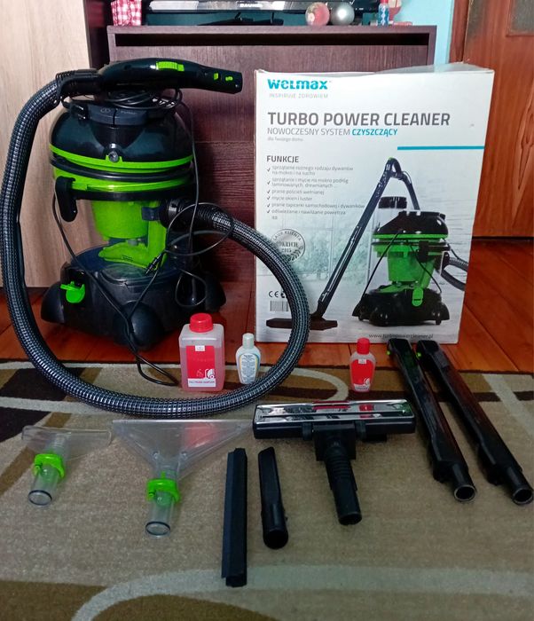 Професионална Прахосмукачка WELMAX TURBO POWER CLEANER