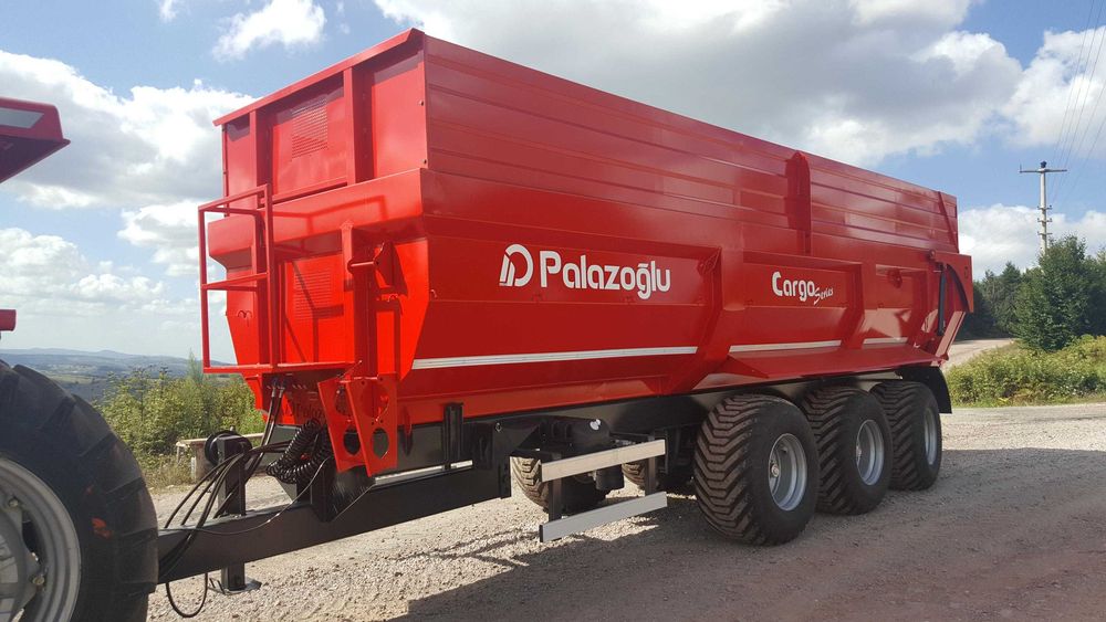 Remorca bena tip U 28 tone, remorca transport cereale mega