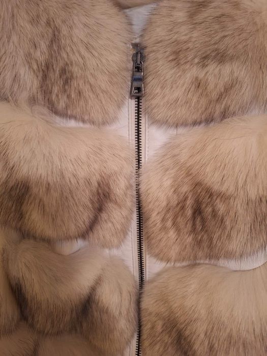 Елек от естествен косъм 3 XL