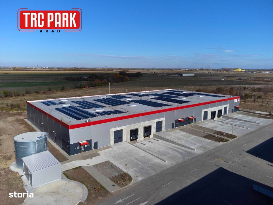 Hală Clasa A de închiriat cu energie verde – 1.176 mp