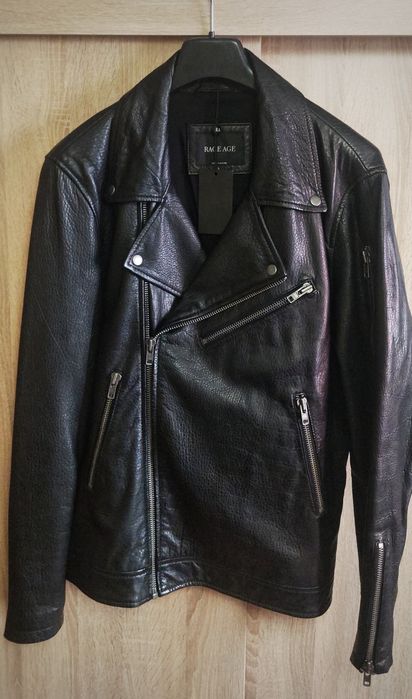 НОВО ! Мъжко яке от естествена кожа " RARE AGE "  XL