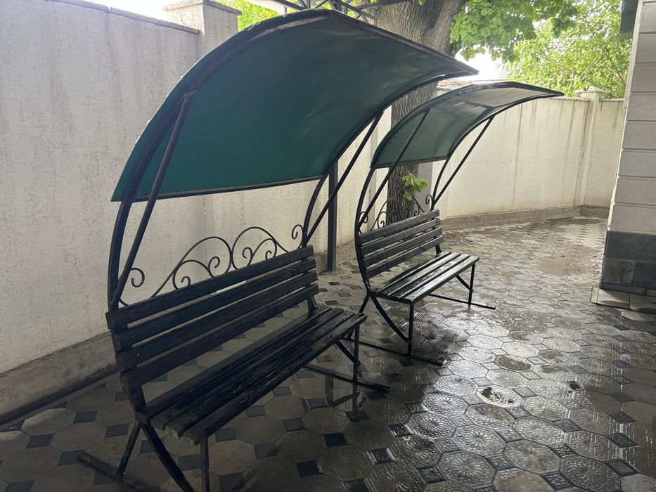 Скамейка кованная