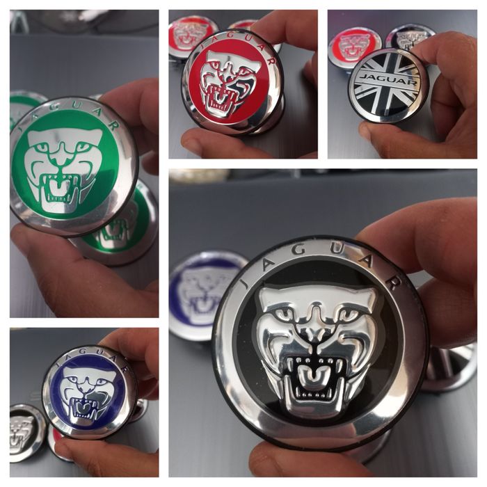 Jaguar- set 4 capace pentru jante aliaj