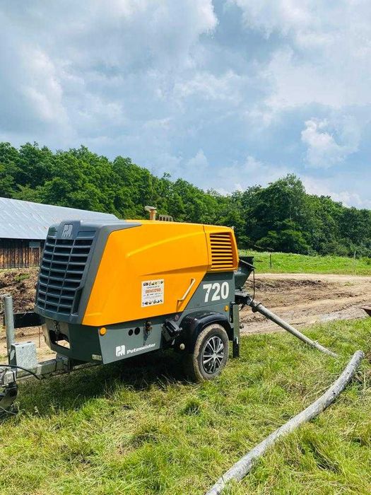 Inchiriez Pompa stationara pentru beton in jud. Sibiu