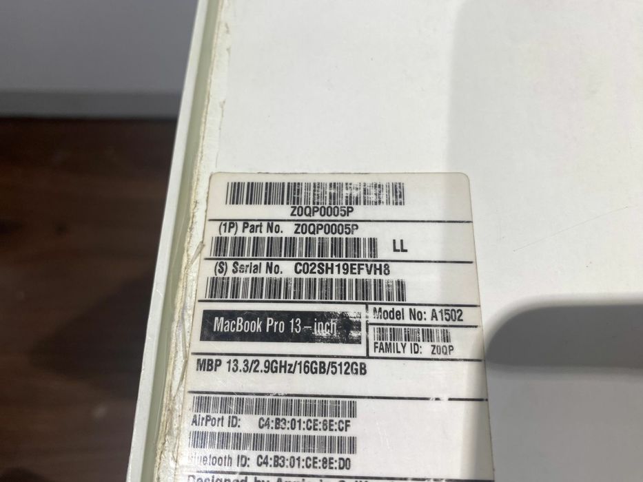 Кастомный Macbook Pro 13 Retina в идеале