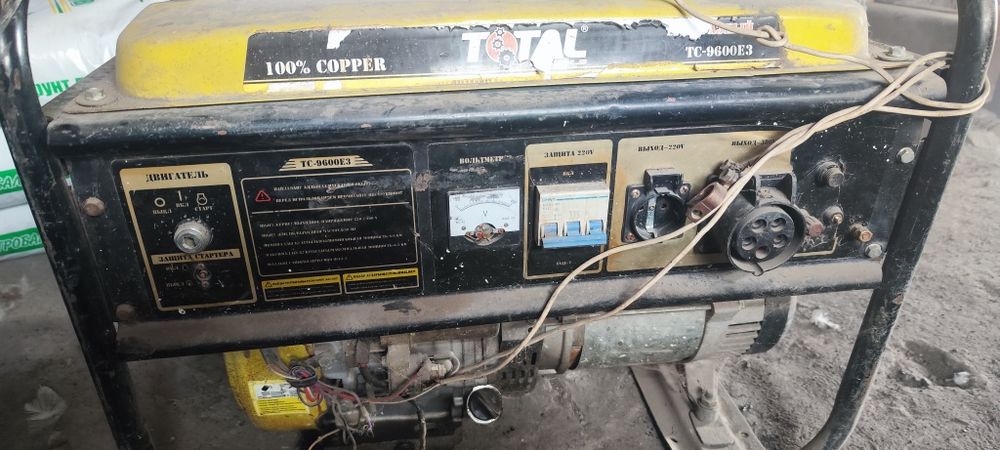 Генератор 6 кВт, 220/ 380 вольт