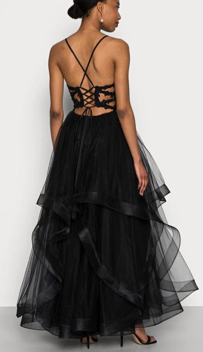 Черна бална рокля Mascara