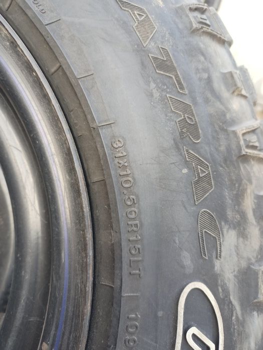 Резина  31*10.5*r15