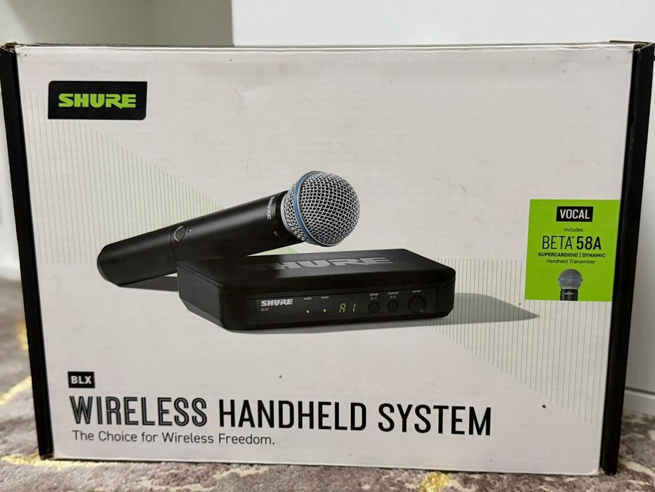 Shure BLX24/Beta 58A H8E