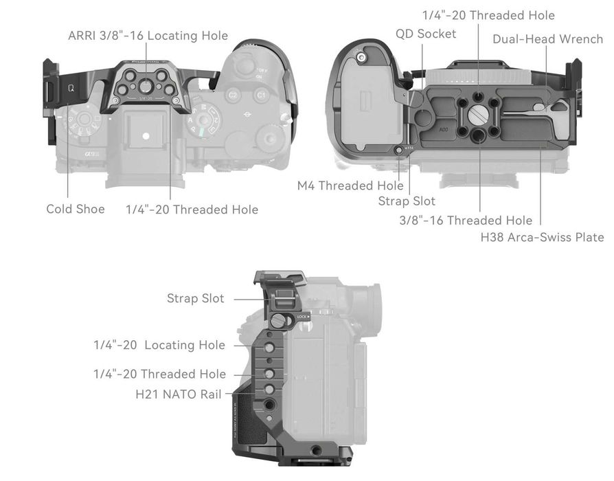 Нов модел клетка Smallrig за Sony A1 II и A9 III