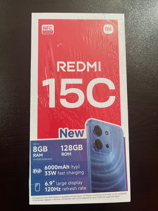 Нов Xiaomi Redmi 15C 128/8