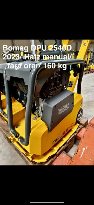 Talpa / Placa compactoare Wacker Neuson DPU 25/40D / 166 kg / 2023
