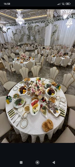 Prokat Stol Stul Chinni idishlar Qozon oʻchoq samovar prokatga beramiz