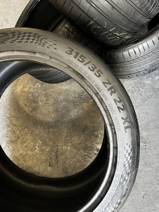 2 anvelope vara 315/35/22 , Continental , DOT 2024 , 5.9 mm