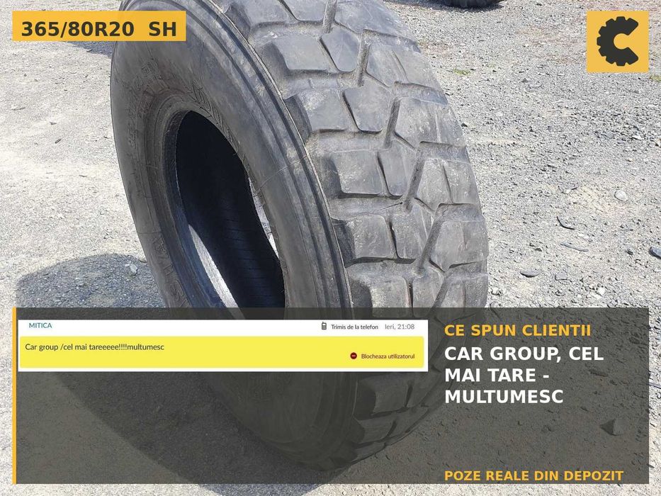 Cauciucuri 365/80R20 14.5R20 Pirelli Anvelope Buldoexcavator MPT SH GARANTIE Factura JCB 4CX Case Volvo