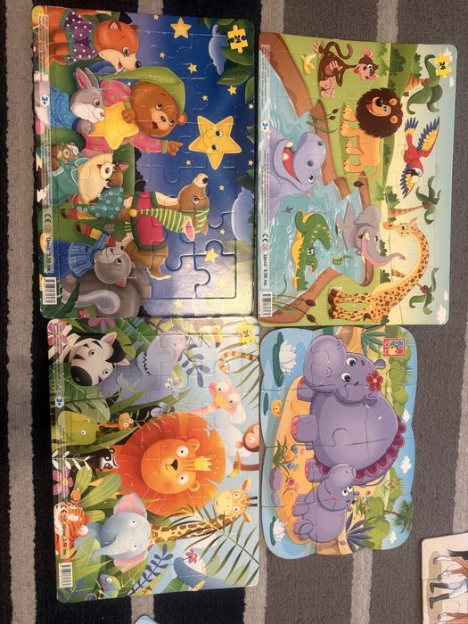Детски пъзели 4 броя
