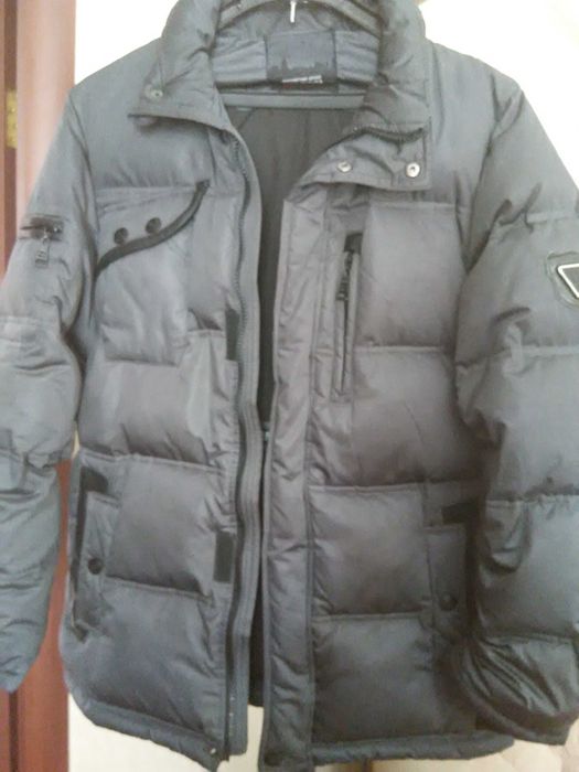 Куртка зимняя серая
