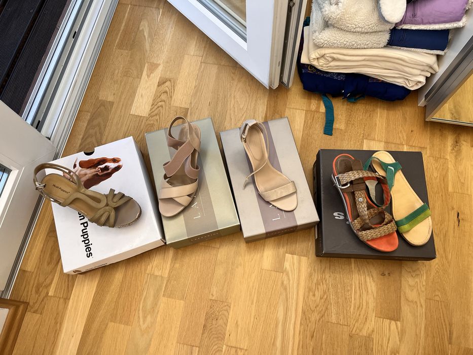 Лот летни дамски обувки номер 40