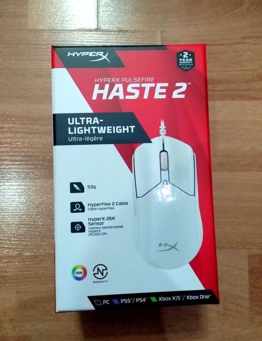 Игровой мышка HyperX Pulsefire Haste 2