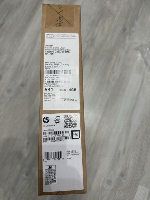 HP Chromebook 14" Nou Sigilat