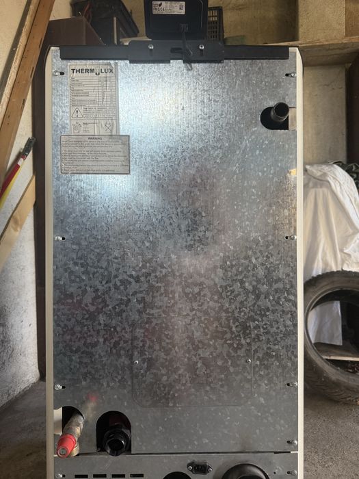 Продавам пелетна печка Thermolux с водна риза – 25 kW